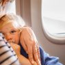 Helping child sleep on a plane