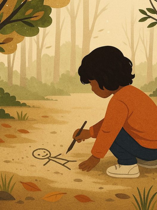 Why your kids should be drawing in the mud